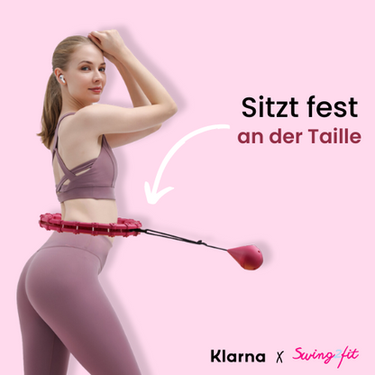 Swing2fit Hula Hoop + Gratis Fortschritt-Journal